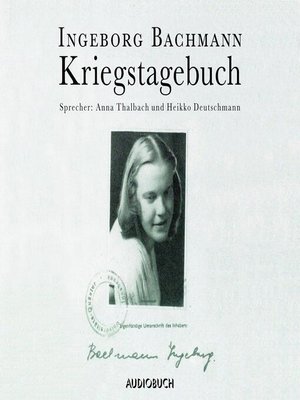 cover image of Kriegstagebuch